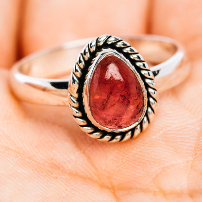 Premium Pink Tourmaline Ring Size 9 (.925 Sterling Silver)