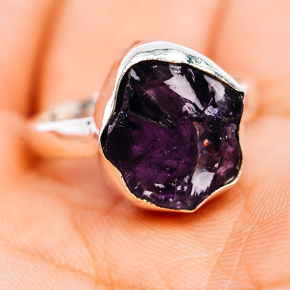 Amethyst Ring Size 7.5 (.925 Sterling Silver)