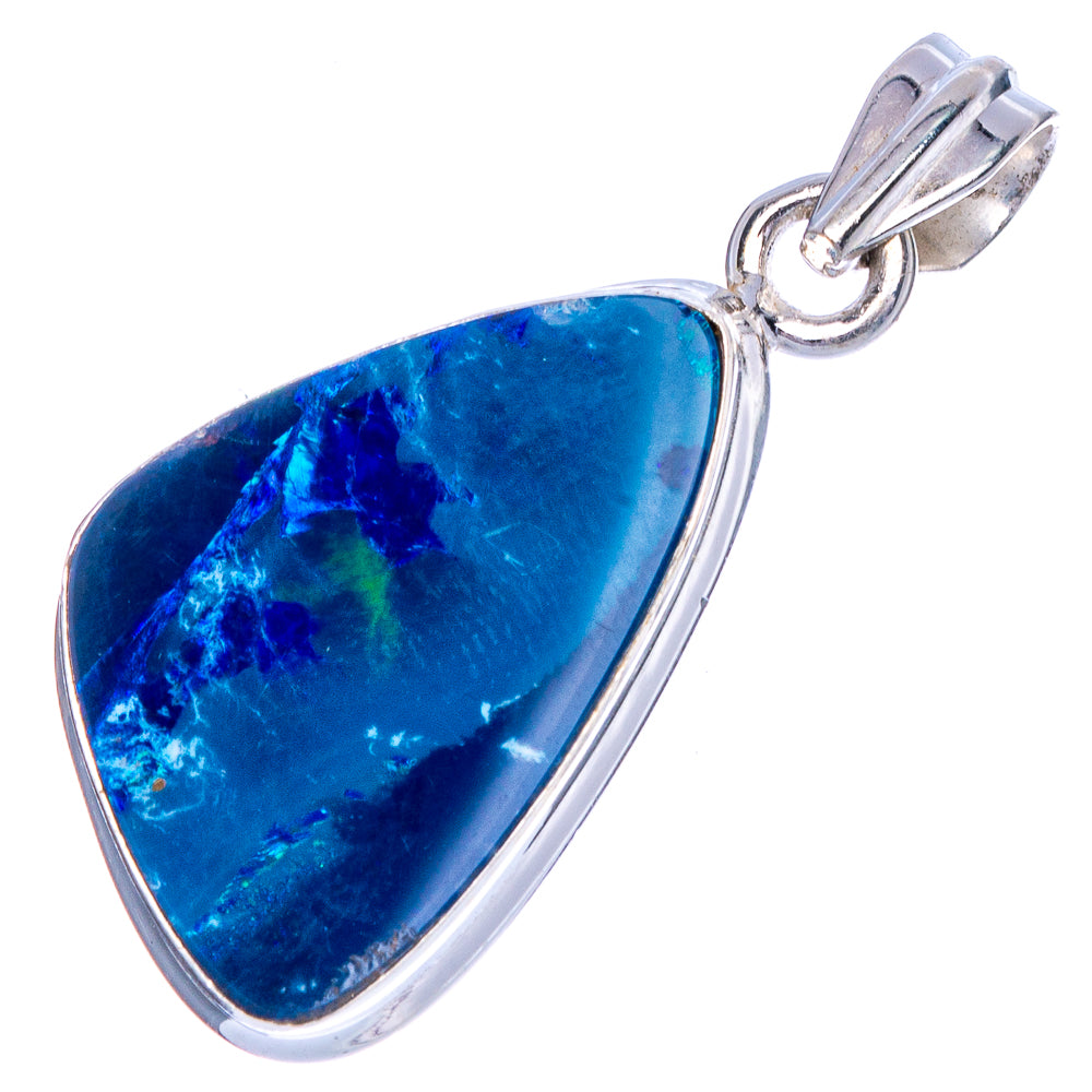 Rare Doublet Opal Pendant 1 3/8" (925 Sterling Silver) P40543