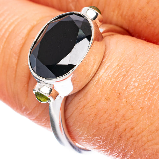 Premium Black Onyx 925 Sterling Silver Ring Size 9 Ana Co R3590