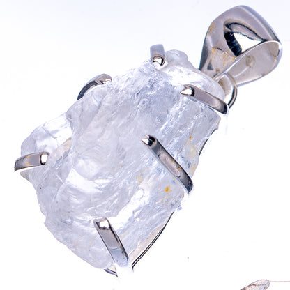 Rare Petalite Pendant 1 1/4" (925 Sterling Silver) P41486