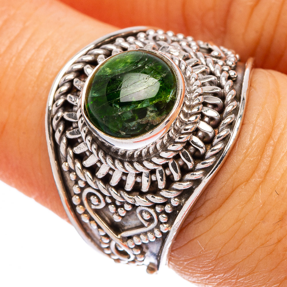 Rainforest Opal Ring Size 7 (925 Sterling Silver) R146261