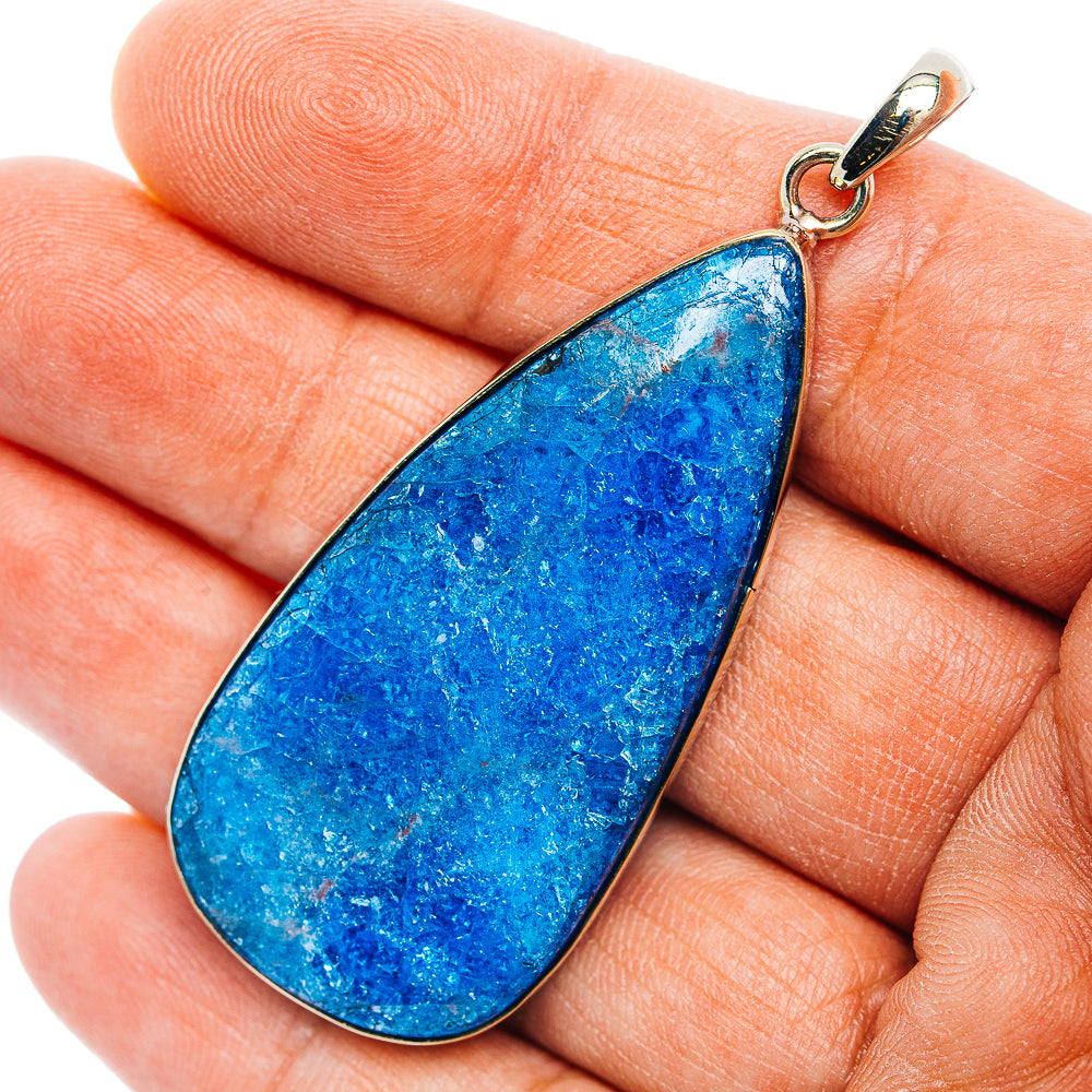 Apatite Pendant 2 1/2" (German Silver)