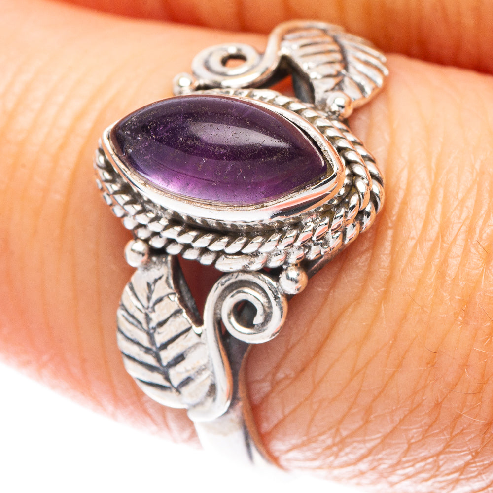 Amethyst Ring Size 8 (925 Sterling Silver) R5553