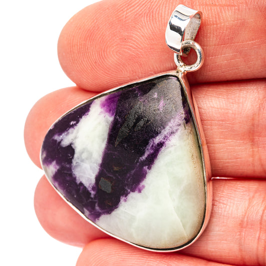 Premium Kammererite Pendant 1 5/8" (.925 Sterling Silver)