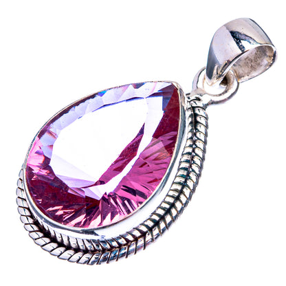 Alexandrite (Lab.) Pendant 1 1/4" (925 Sterling Silver) P38820
