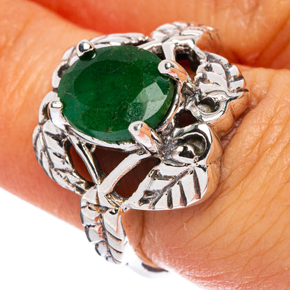 Green Sillimanite Ring Size 6.25 (925 Sterling Silver) R146377