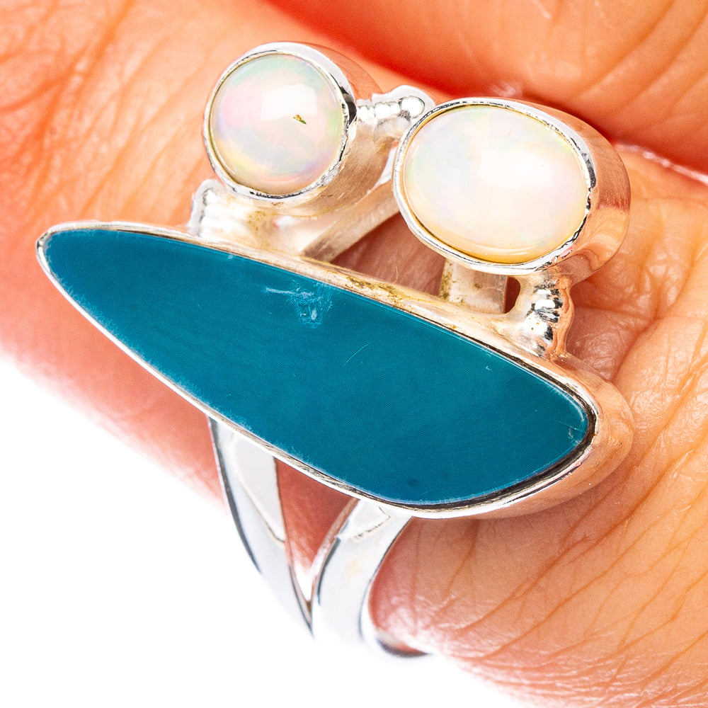 Rare Doublet Opal, Ethiopian Opal Ring Size 7.75 (925 Sterling Silver) R7553