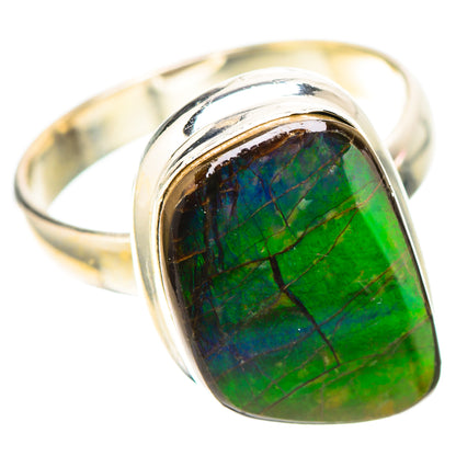 Ammolite Ring Size 8.25 (925 Sterling Silver) RING138770