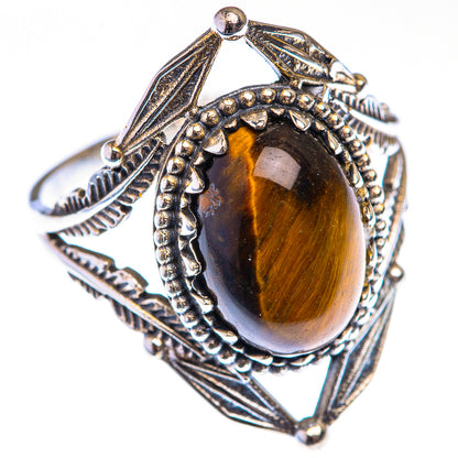 Tiger Eye Ring Size 10.25 (925 Sterling Silver) RING139899