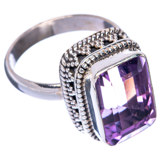Amethyst Ring Size 7.75 (925 Sterling Silver) R144904