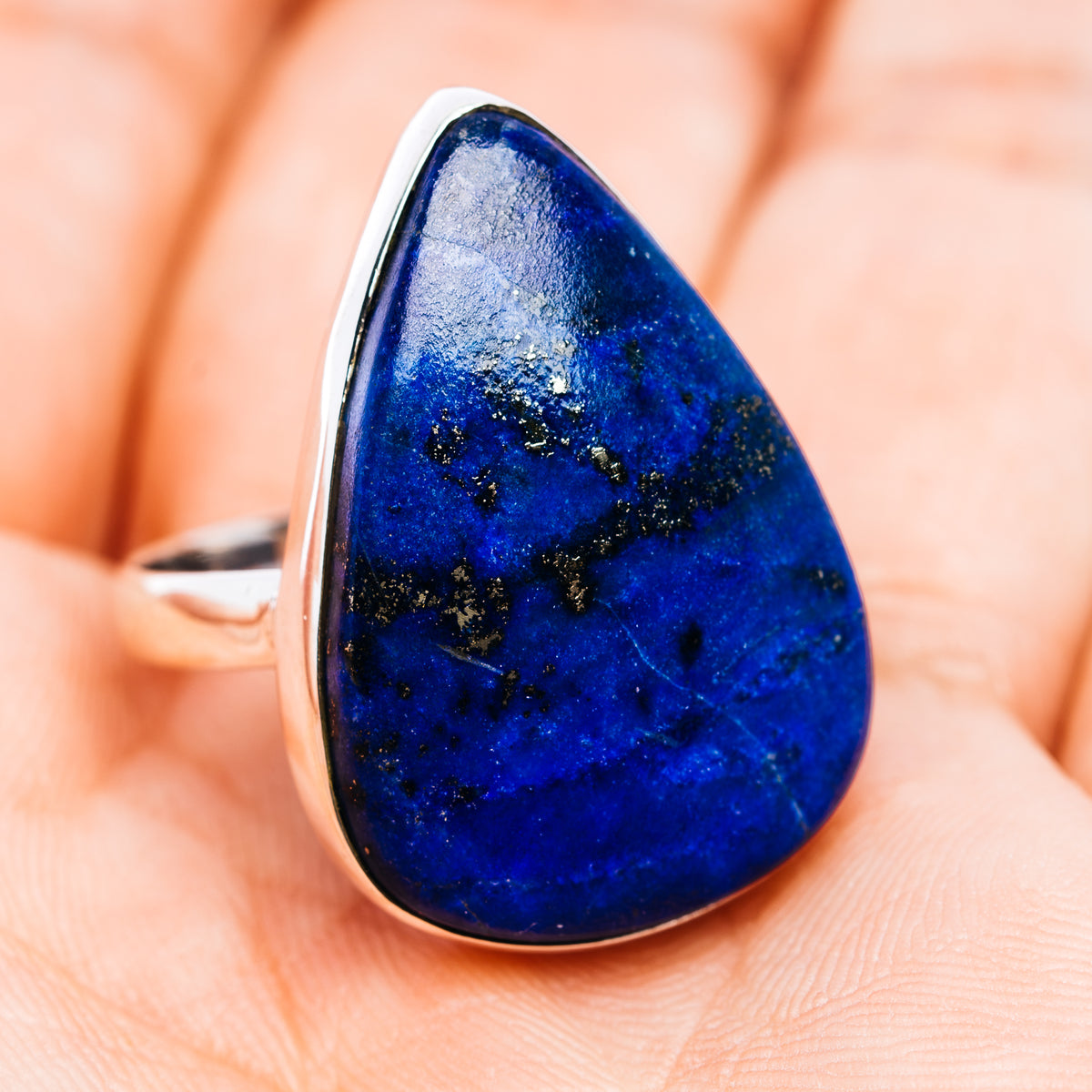 Rare Afghanite Ring Size 9.25 (.925 Sterling Silver)