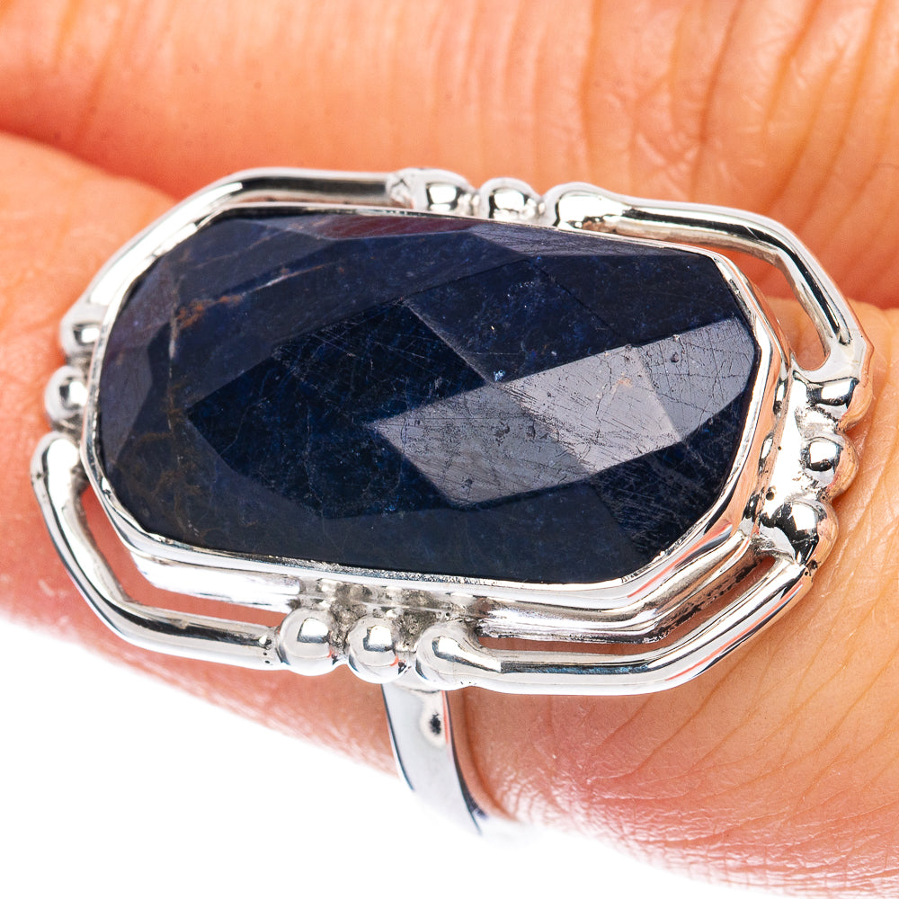 Premium Black Onyx Ring Size 6.25 (925 Sterling Silver) R2617