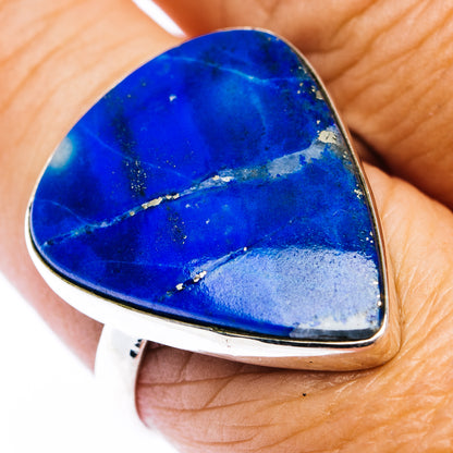 Rare Afghanite Ring Size 8.75 (.925 Sterling Silver)