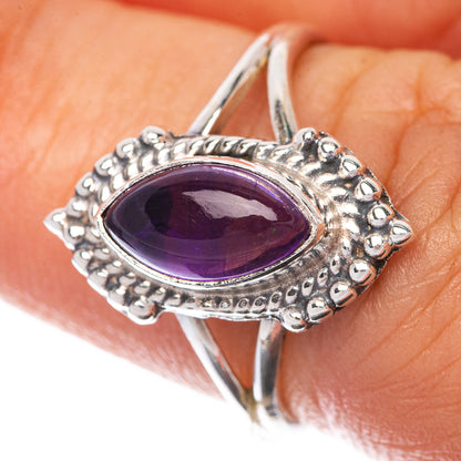 Amethyst Dainty Ring Size 6.25 (925 Sterling Silver) R145274