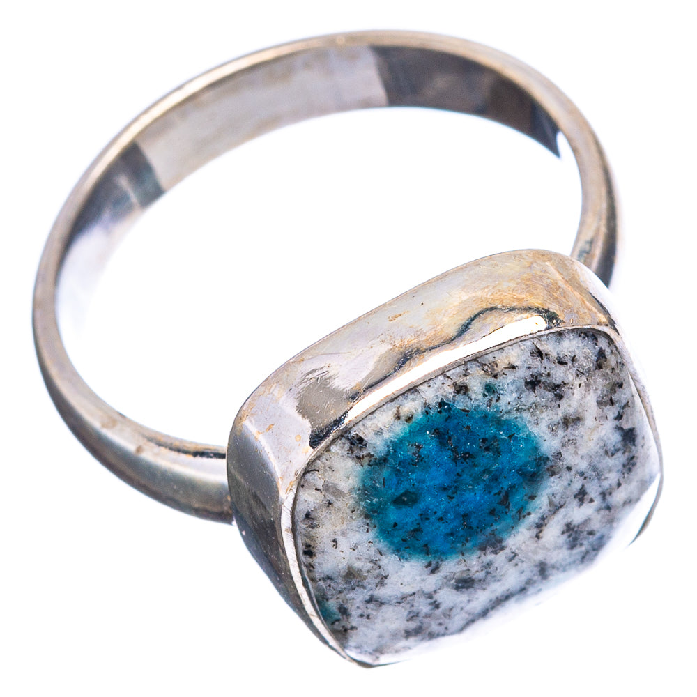 Blue Lace Agate Ring Size 7 (.925 Sterling Silver)