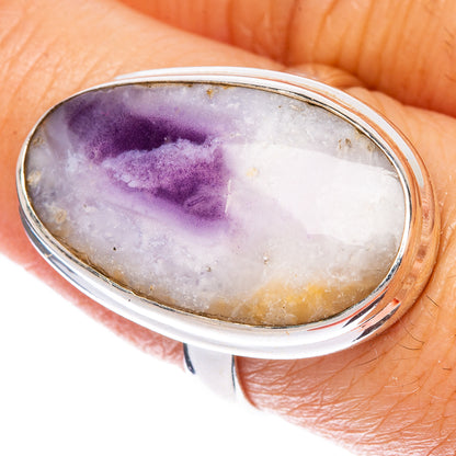 Rare Mexican Purple Opal Ring Size 8 (925 Sterling Silver) R1362