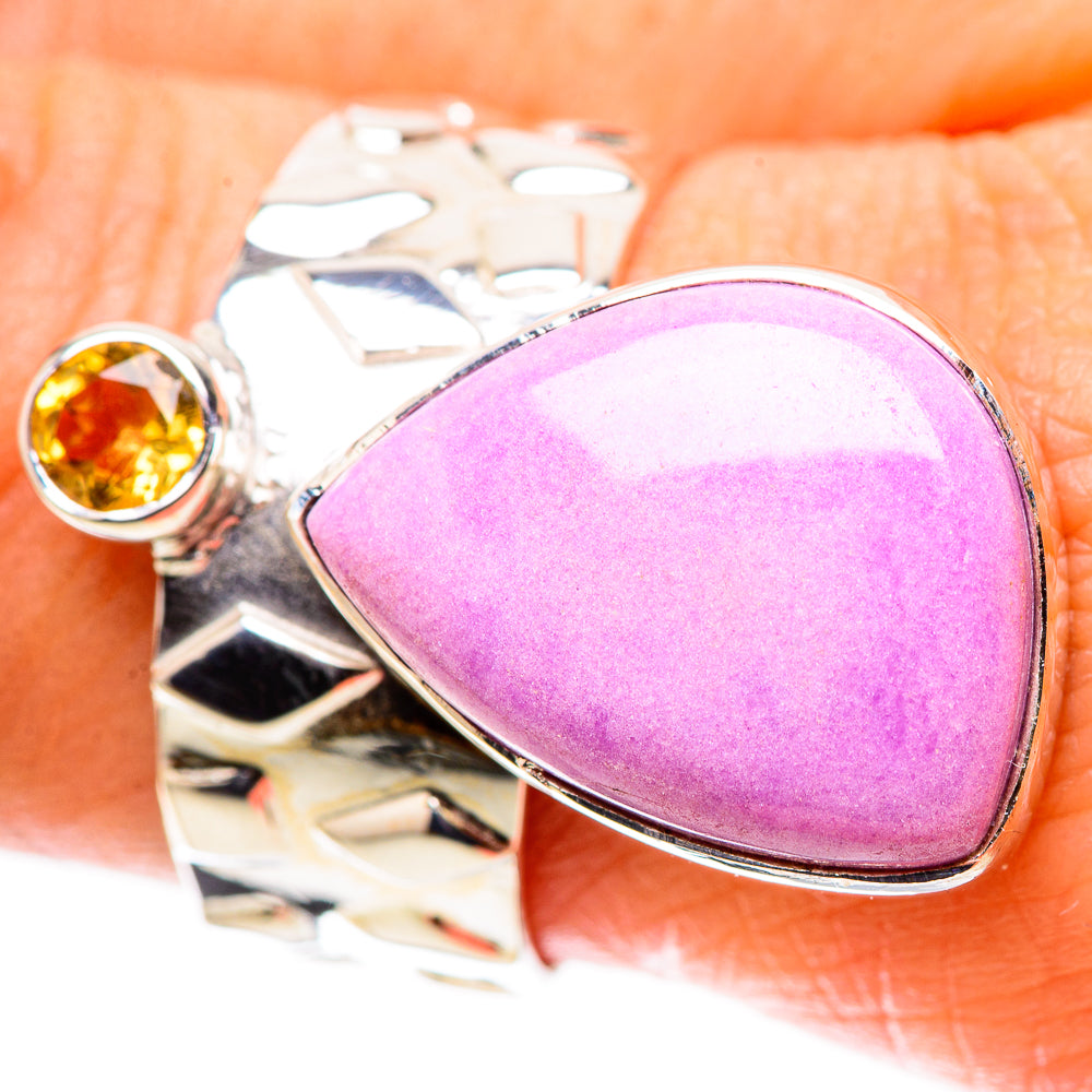 Premium Phosphosiderite, Citrine Ring Size 9 (925 Sterling Silver) RING138095