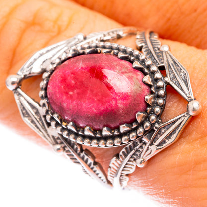 Rhodonite Ring Size 9.25 (925 Sterling Silver) R141573