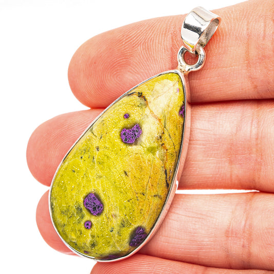 Atlantisite Pendant 2" (.925 Sterling Silver)