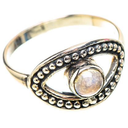 Rainbow Moonstone Ring Size 8.25 (925 Sterling Silver) RING138394