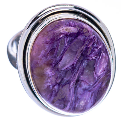 Charoite Ring Size 6.5 (925 Sterling Silver) R144613