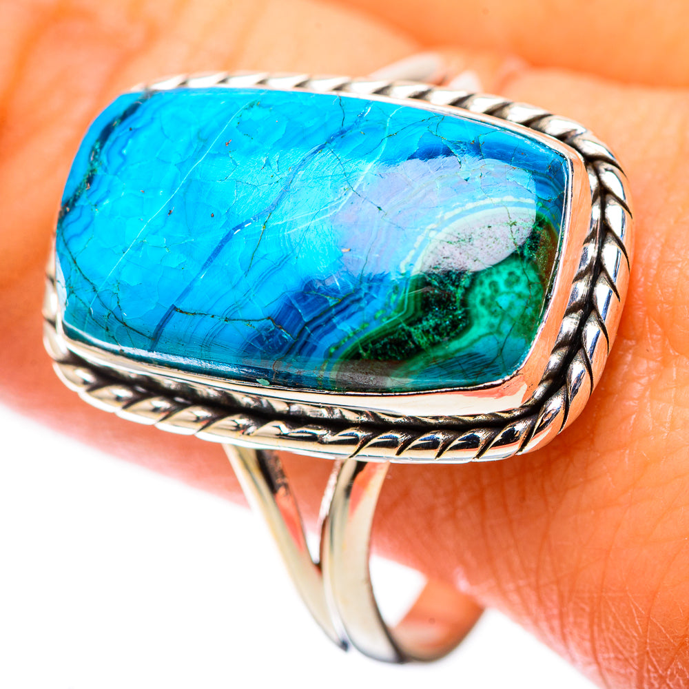 Chrysocolla Ring Size 11.75 (925 Sterling Silver) RING138719