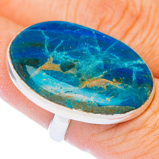 Premium Peruvian Opal Ring Size 7 Adjustable (.925 Sterling Silver)