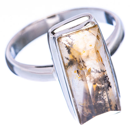Scenic Dendritic Ring Size 8 (925 Sterling Silver) R2149