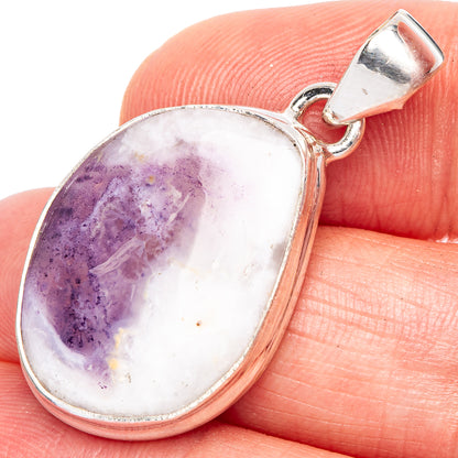 Rare Morado Opal Pendant 1 3/8" (925 Sterling Silver) P41478