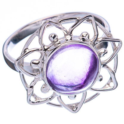 Asc Premium Amethyst Ring Size 7.75 (925 Sterling Silver) R3475