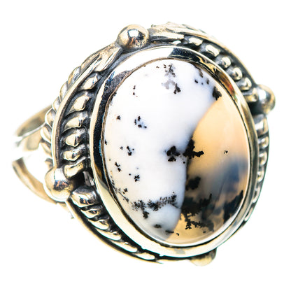 Dendritic Opal Ring Size 8.5 (925 Sterling Silver) RING138697