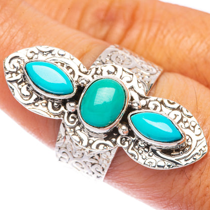 Large Sleeping Beauty Turquoise Ring Size 8 (925 Sterling Silver) R144829