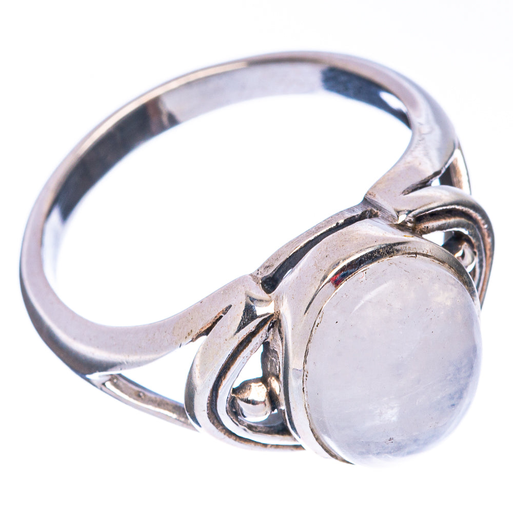Rainbow Moonstone Ring Size 9.5 (925 Sterling Silver) R2810