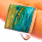 Large Peruvian Opal Ring Size 11.5 (925 Sterling Silver) R140844