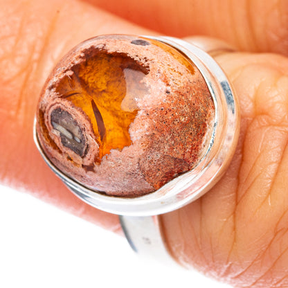 Mexican Fire Opal Ring Size 5.75 (925 Sterling Silver) R2406