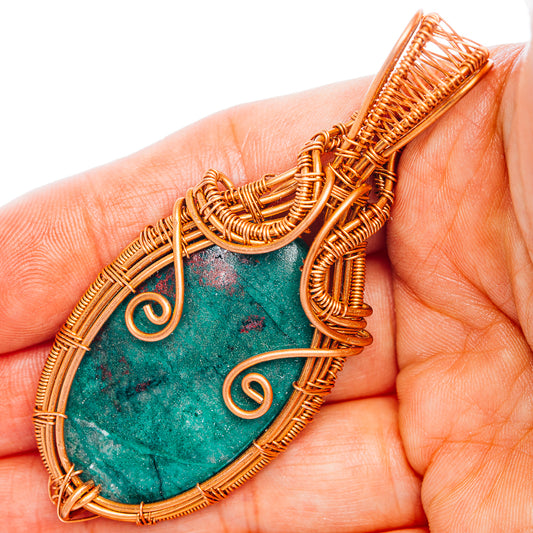 Sonora Sunrise Wire Wrap Pendant 2 7/8" (Copper)