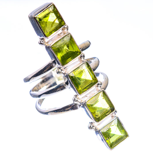 Large Peridot Ring Size 8 (925 Sterling Silver) RING143462