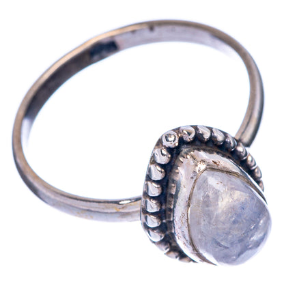 Rainbow Moonstone Dainty Ring Size 6 (925 Sterling Silver) R145757