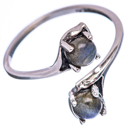 Dainty Labradorite Ring Size 6 (.925 Sterling Silver)