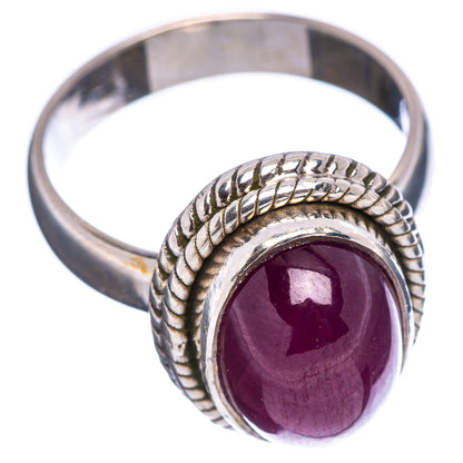 Premium Burmese Ruby Ring Size 6.75 (.925 Sterling Silver)