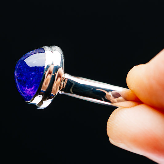 Premium Tanzanite Ring Size 10 (.925 Sterling Silver)