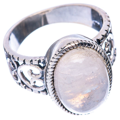 Rainbow Moonstone 925 Sterling Silver Ring Size 6.5 (925 Sterling Silver) R5399