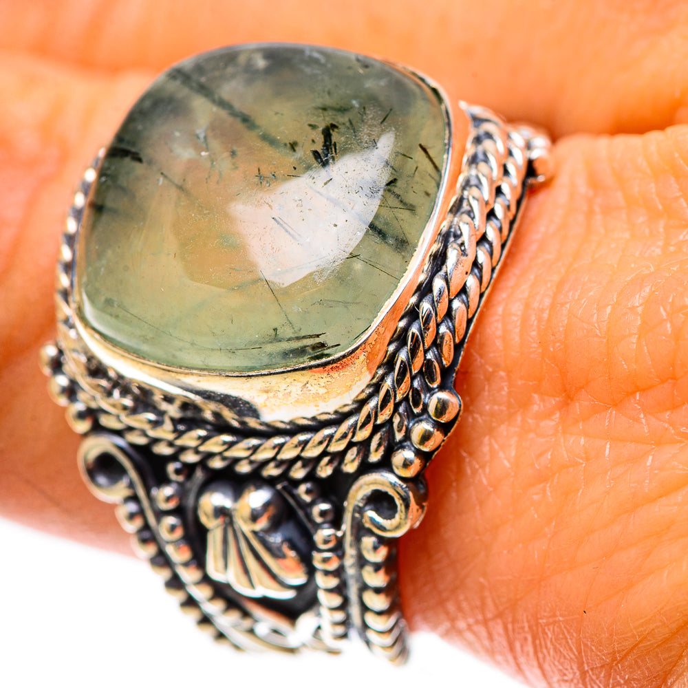 Prehnite Ring Size 9 (925 Sterling Silver) RING138351