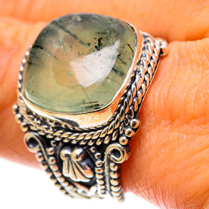 Prehnite Ring Size 9 (925 Sterling Silver) RING138351