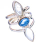 Kyanite, Aquamarine Ring Size 6 (925 Sterling Silver) R147007