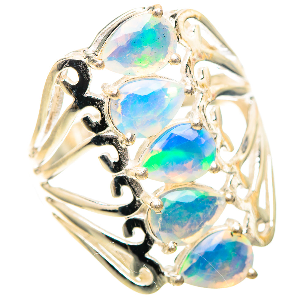 Ethiopian Opal 925 Sterling Silver Ring Size 8.5 (925 Sterling Silver) RING139385