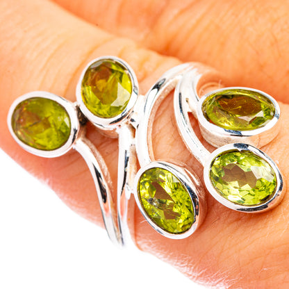 Peridot Ring Size 8 (925 Sterling Silver) R142772