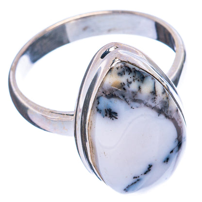 Dendritic Opal Ring Size 7.75 (925 Sterling Silver) R4988
