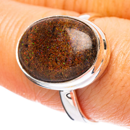 Rare Matrix Opal Ring Size 8.75 (925 Sterling Silver) R4174